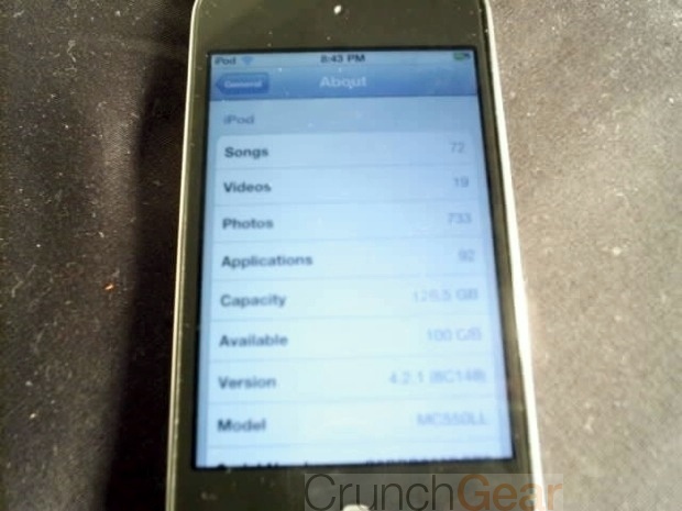 5th Generation iPod Touch with