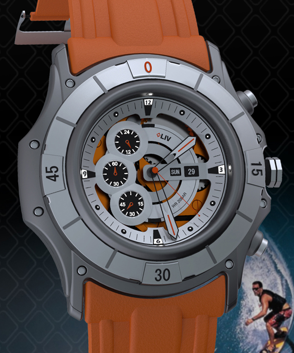 ADV Multifaceted Chrono Watch